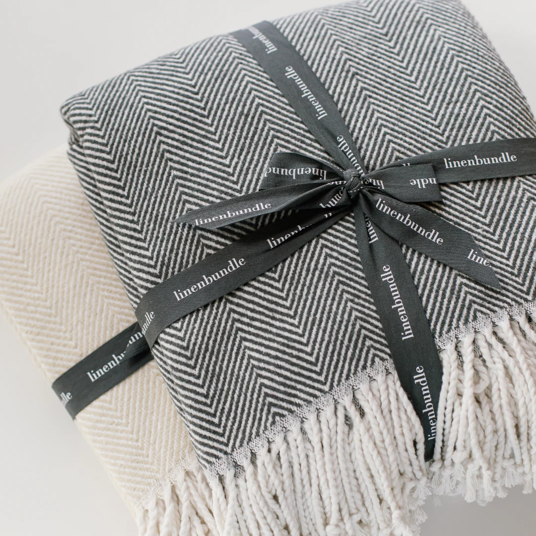 FREE GIFT - Cotton Herringbone Throw - Image 12