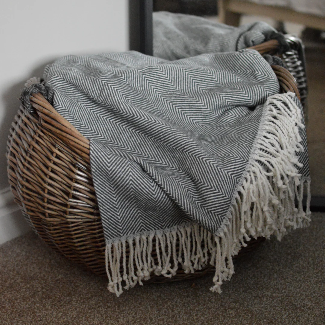 FREE GIFT - Cotton Herringbone Throw - Image 13