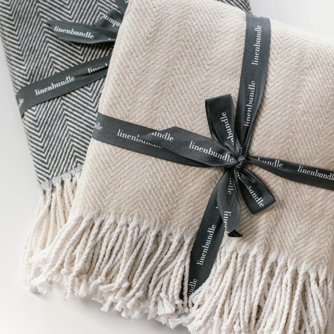 FREE GIFT - Cotton Herringbone Throw - Image 16