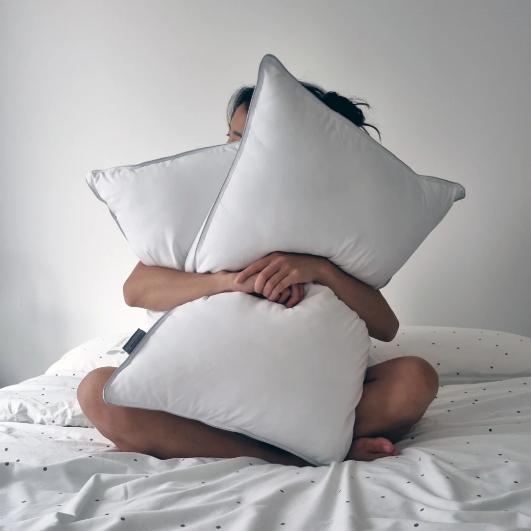 Pair Of Down-Alternative Snuggy Pillows - Image 6